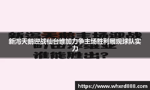 新泻天鹅迎战仙台维加力争主场胜利展现球队实力